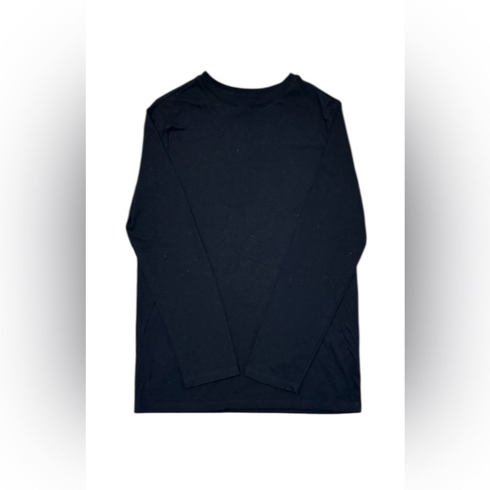 Cat & Jack, black long-sleeved t-shirt, size 14 kids